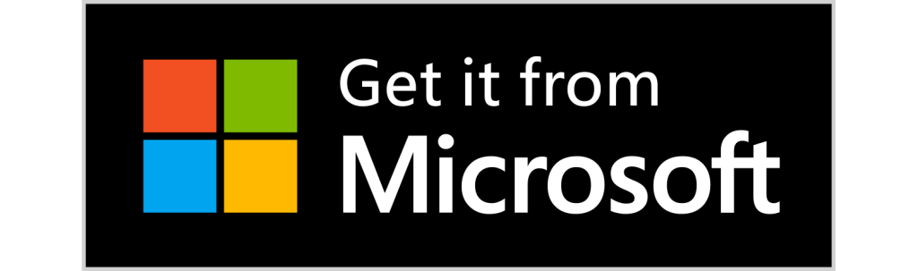 microsoft store button logo.